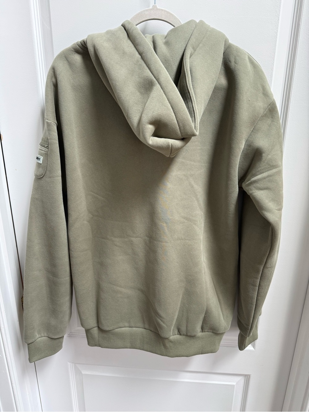 Comfrt Travel Essentials Zip Hoodie Medium Moss Green - Picture 7 of 7